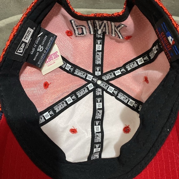 BOSTON RED SOX Victoria's Secret PINK LIMITED EDITION BLING SEQUIN SPARKLE - Picture 11 of 13